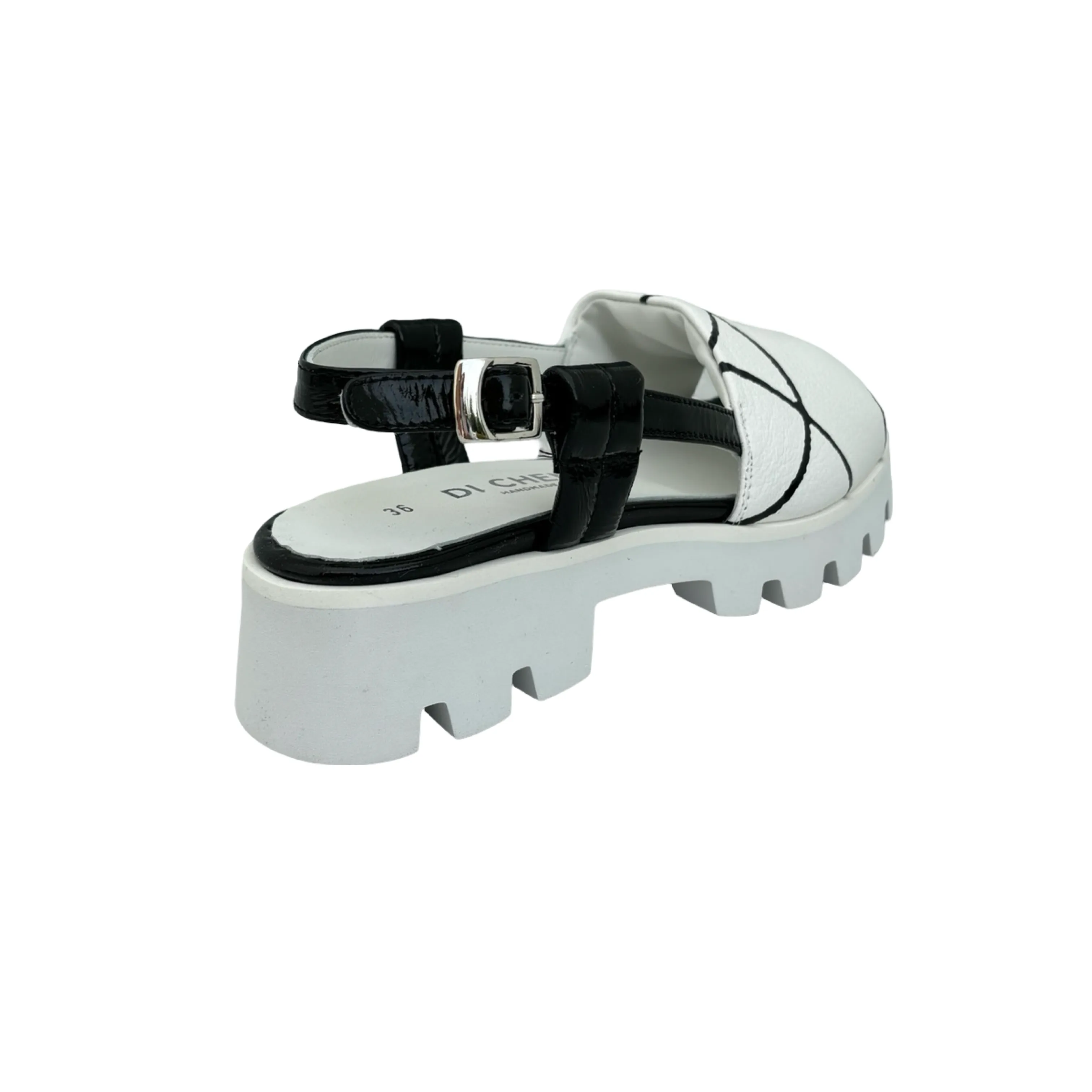 11227 St Tropez B/W Sandal