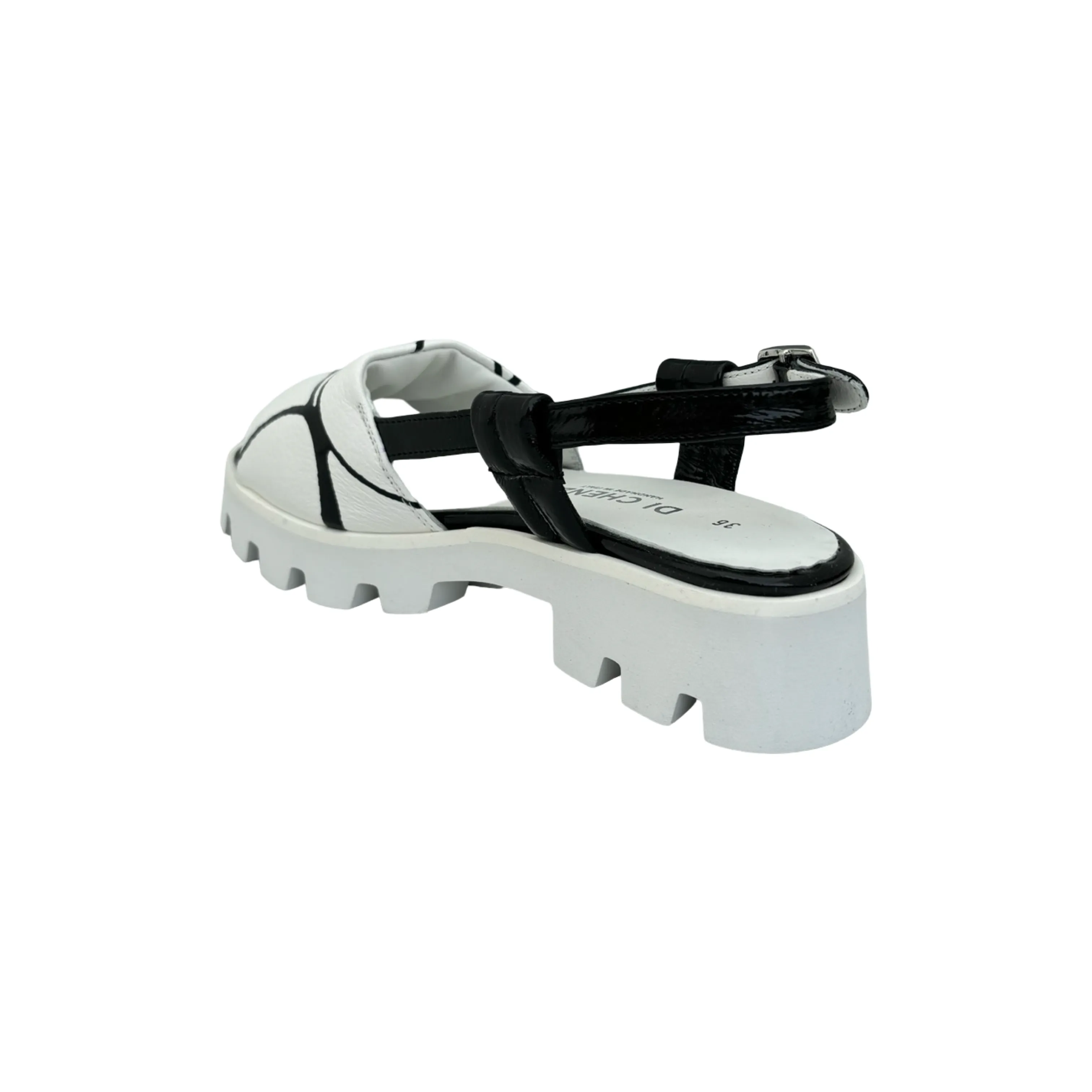 11227 St Tropez B/W Sandal