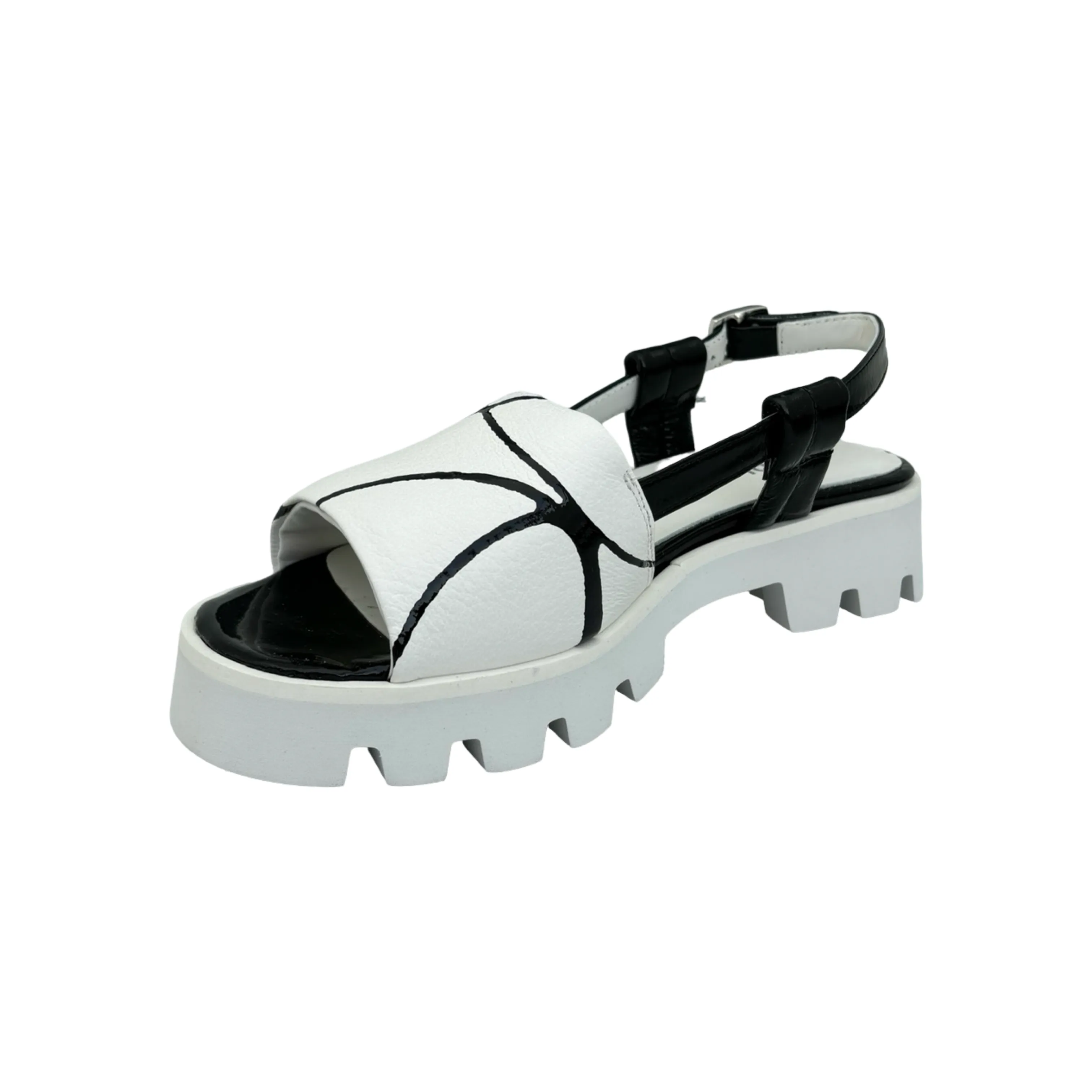 11227 St Tropez B/W Sandal