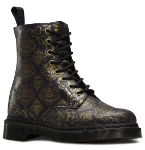 1460 Pascal Purple Black Boots