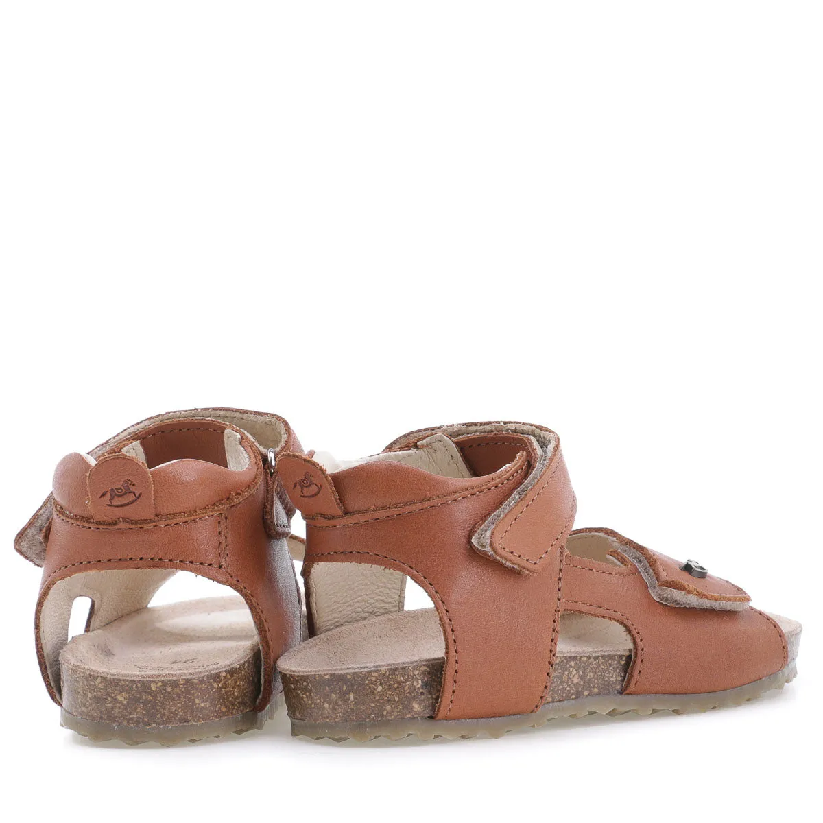 (2508-26/2509-26) Emel  brown velcro sandals