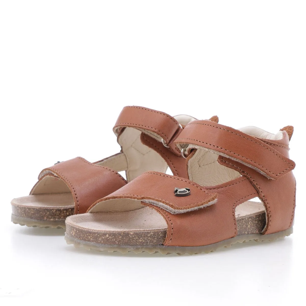 (2508-26/2509-26) Emel  brown velcro sandals