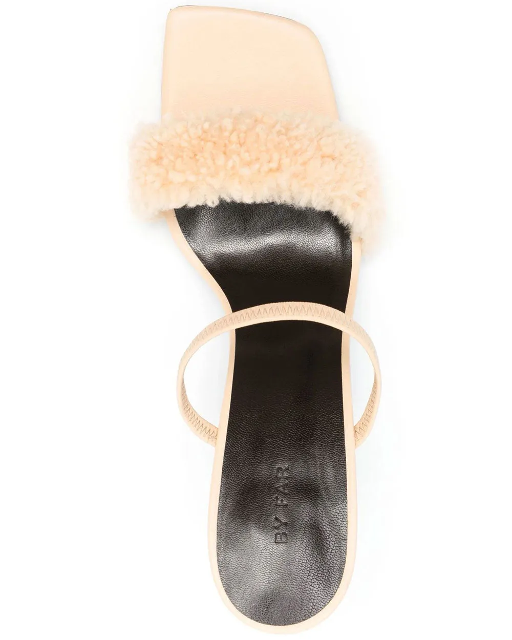 Ada Shearling Sandal in Sable