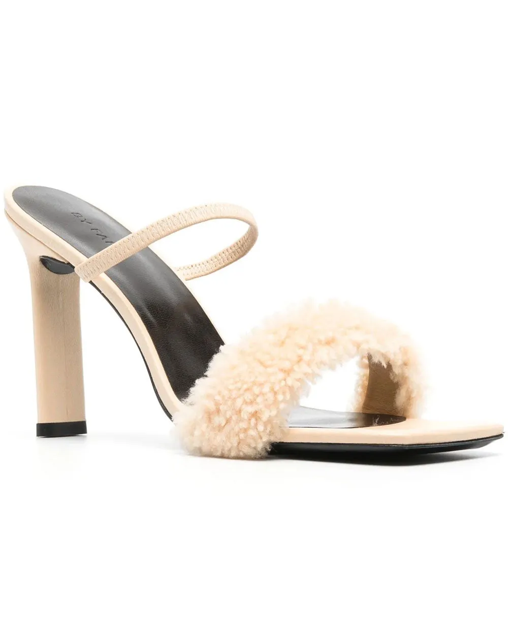 Ada Shearling Sandal in Sable