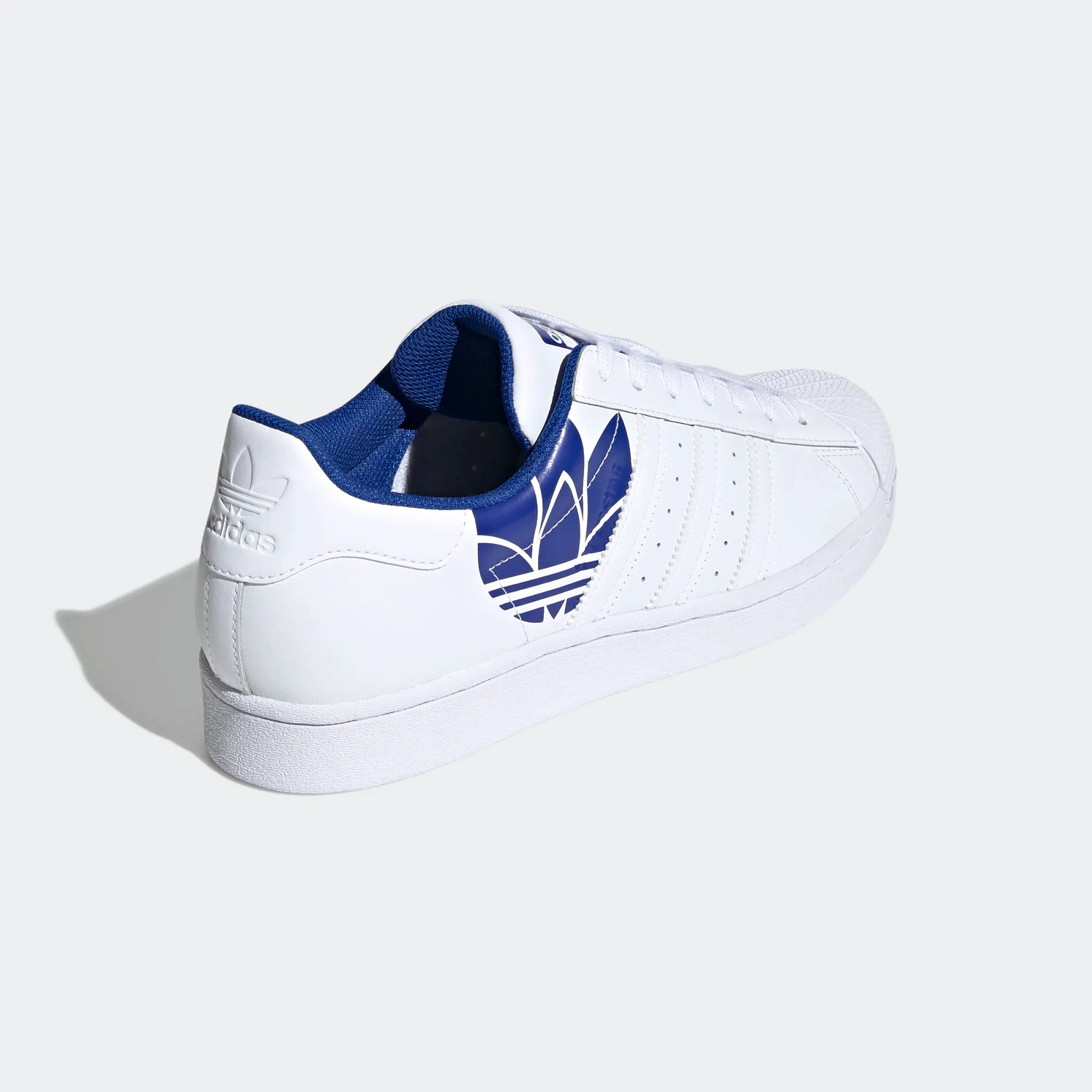 Adidas Superstar Shoes - Cloud White / Royal Blue