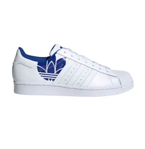 Adidas Superstar Shoes - Cloud White / Royal Blue