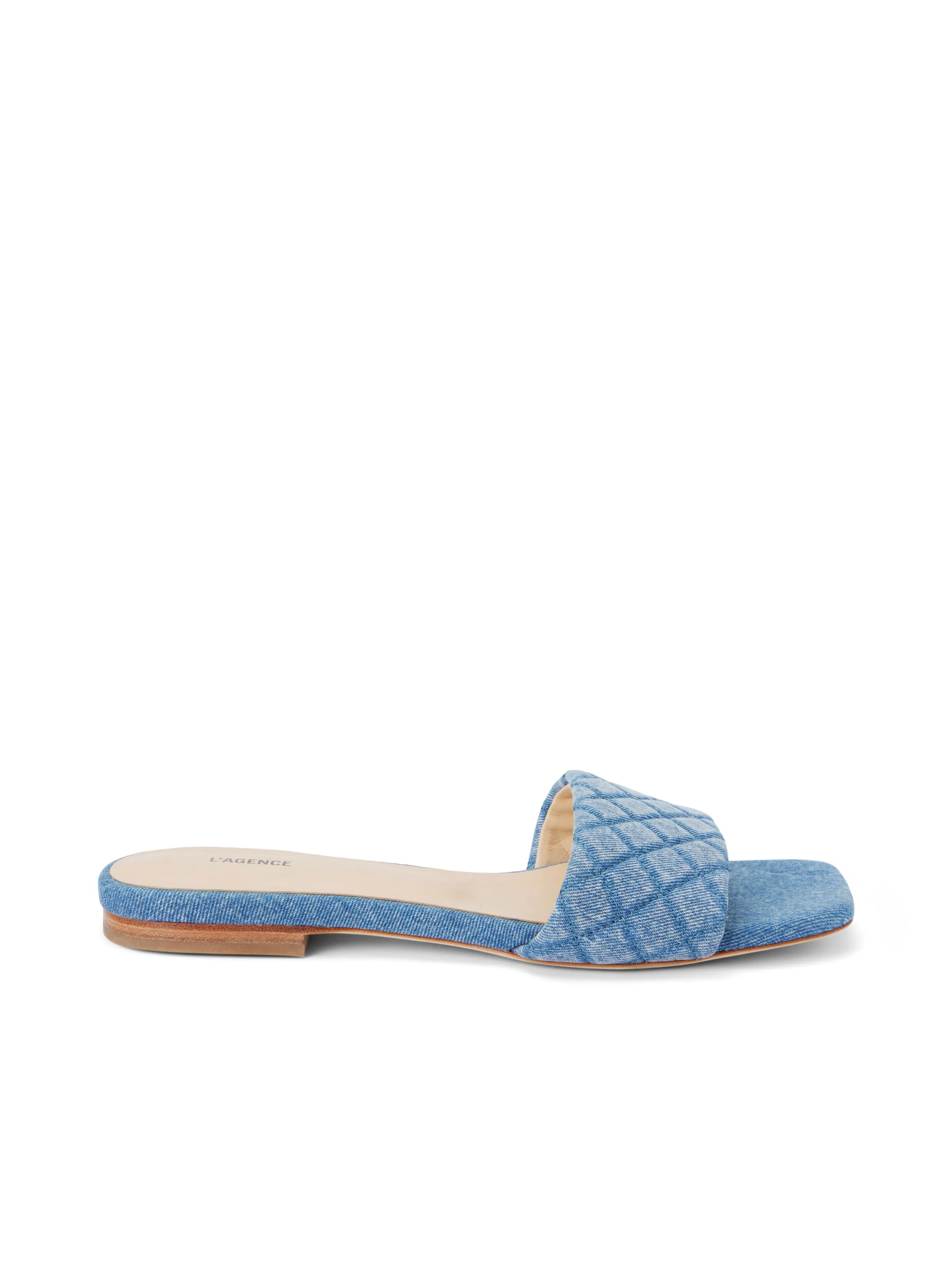 Aloise Denim Slide Sandal