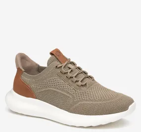 Amherst 2.0 - Taupe Knit Plain Toe