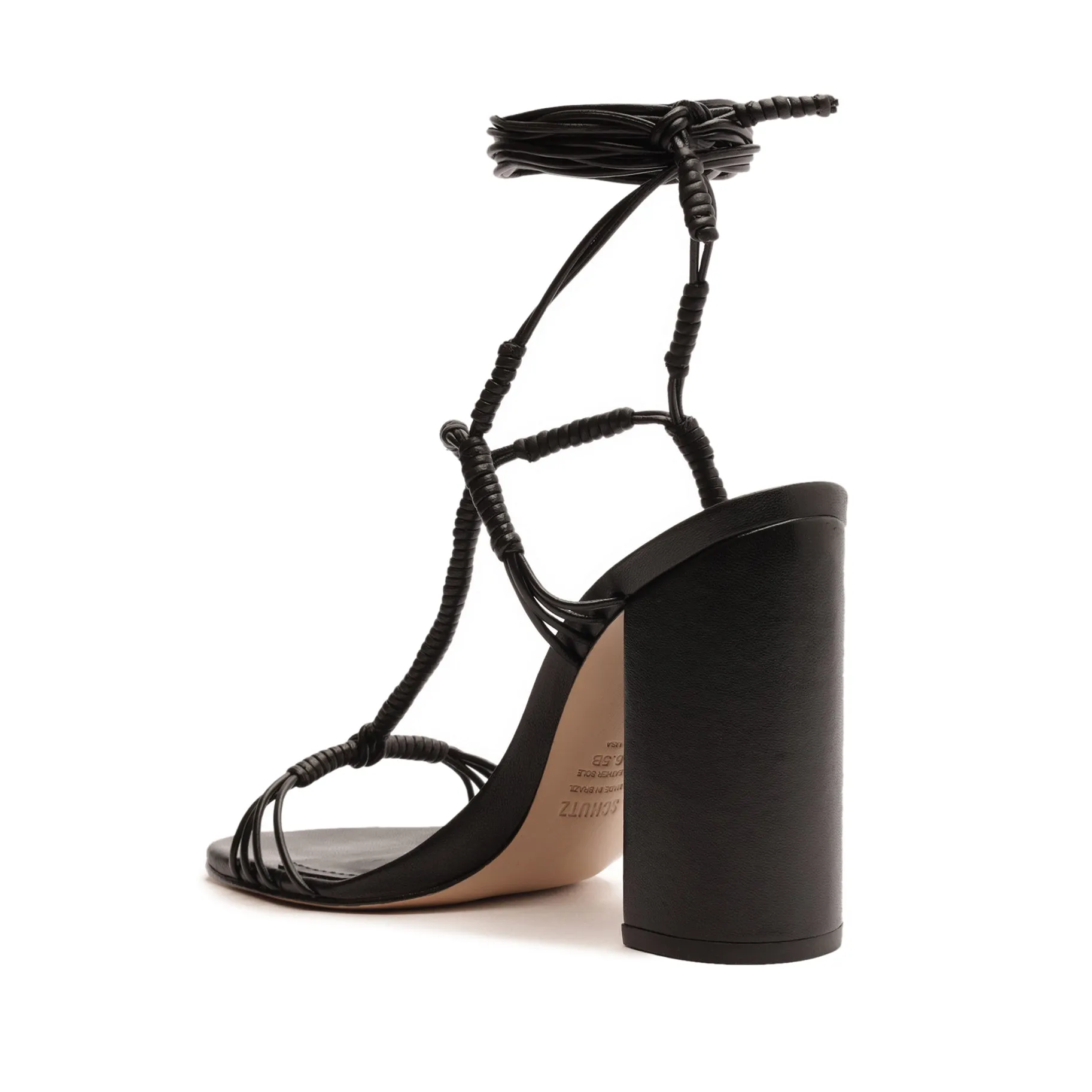 Amunet Block Leather Sandal