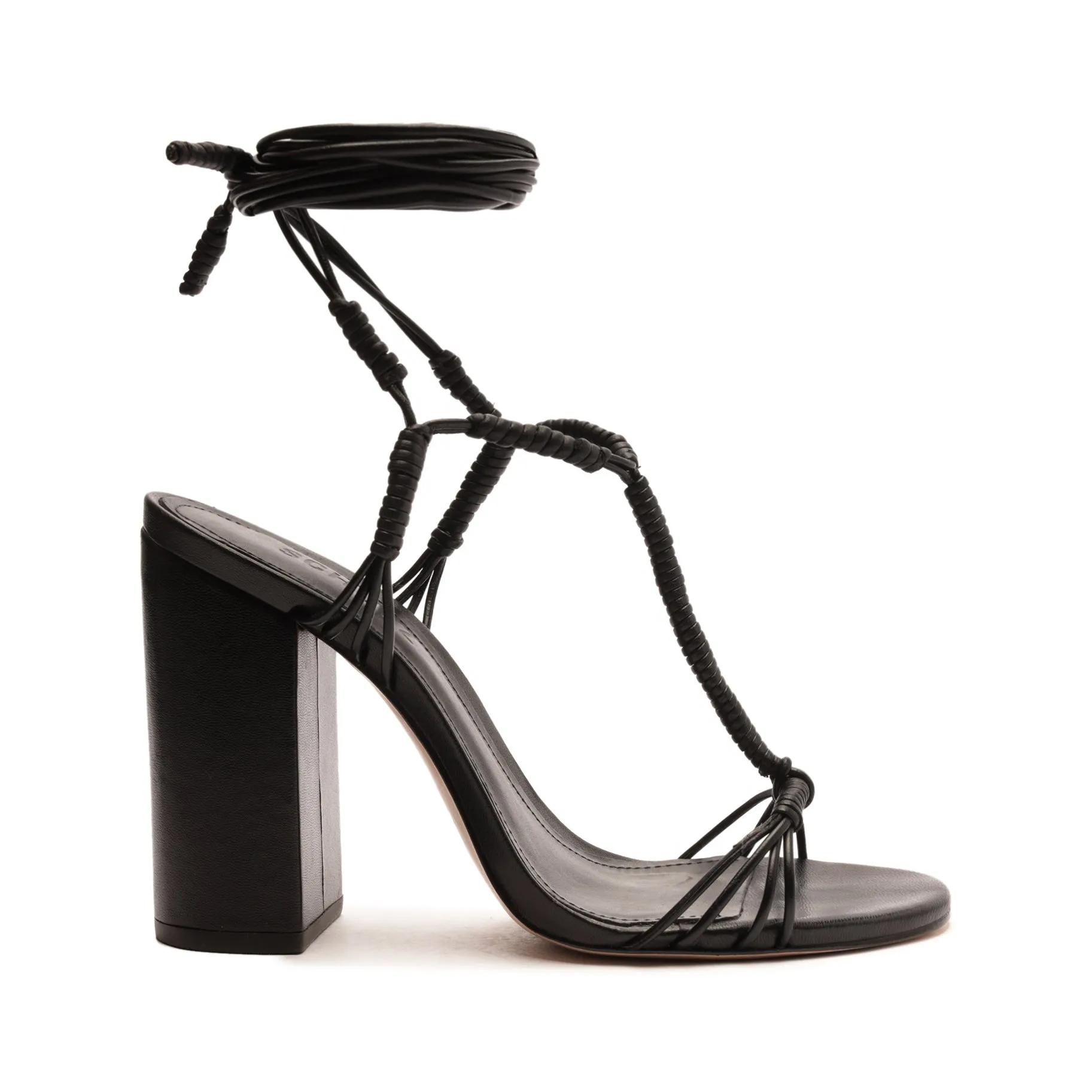 Amunet Block Leather Sandal