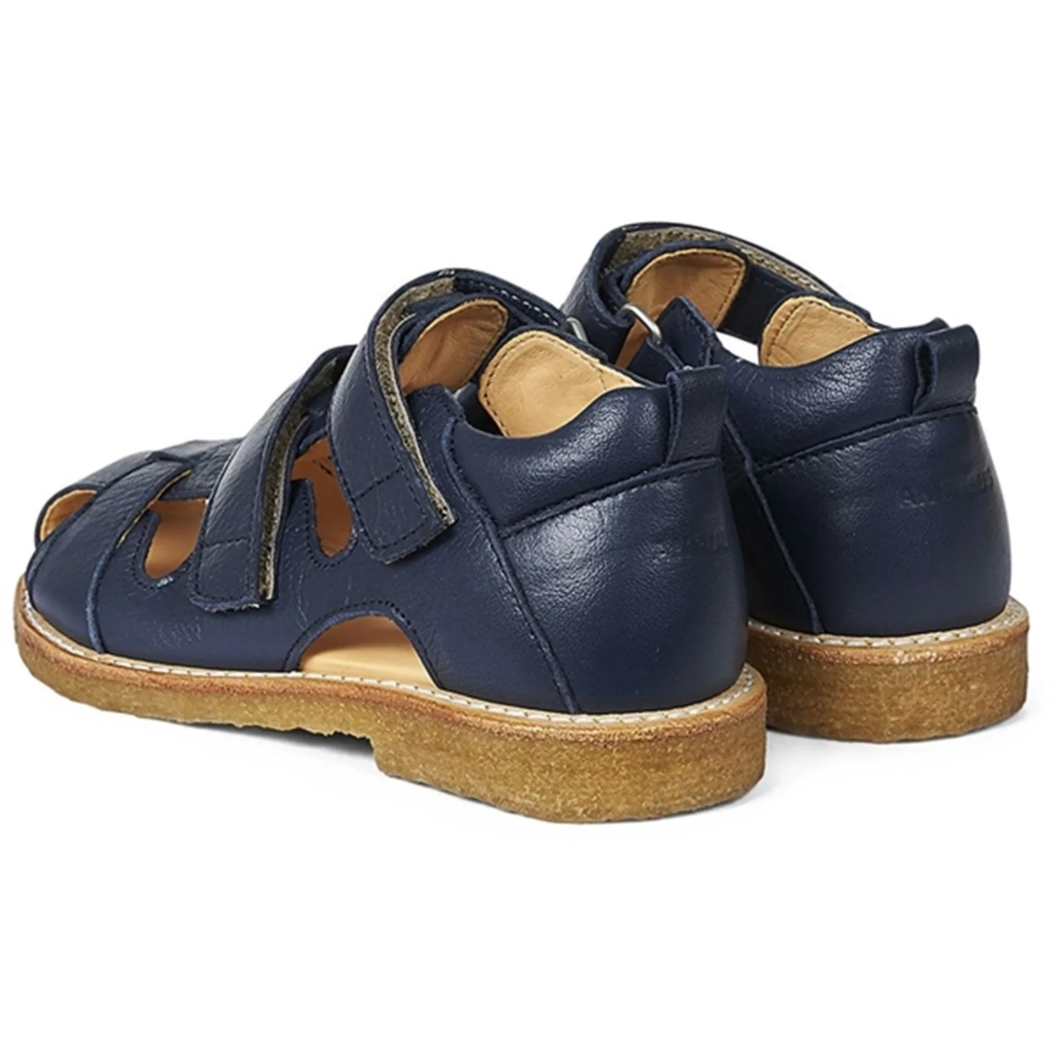 Angulus Sandal W. Velcro Navy