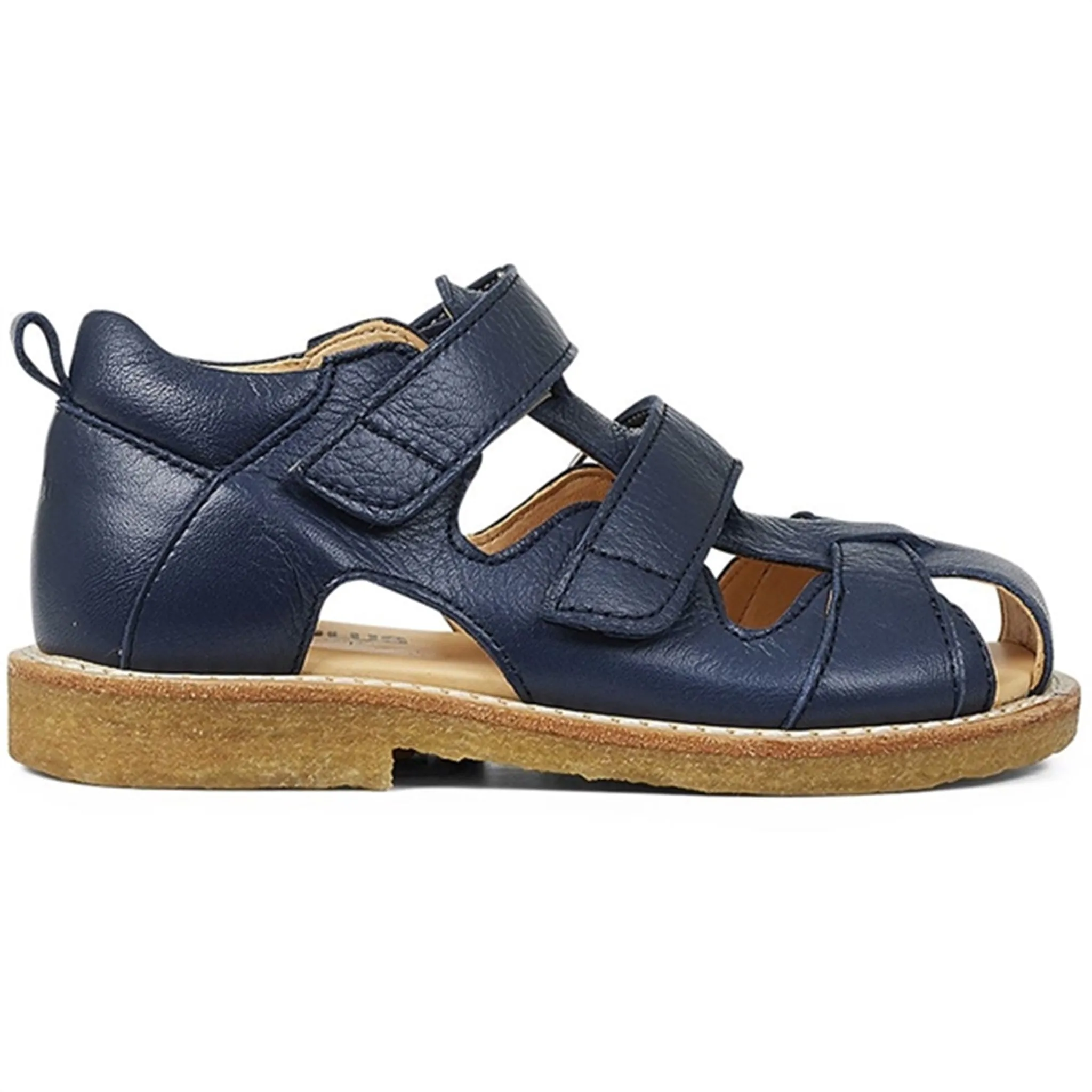 Angulus Sandal W. Velcro Navy