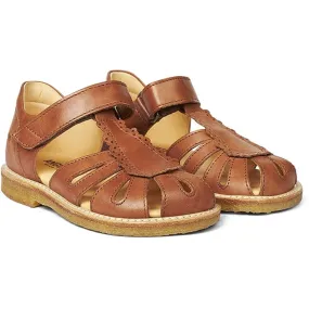 Angulus Sandal W. Velcro Tan