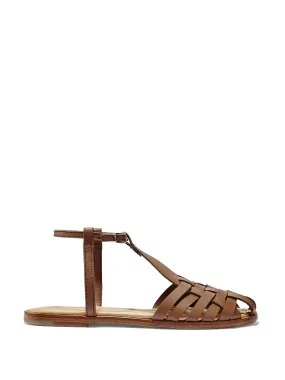 Annika Woven Leather Sandal