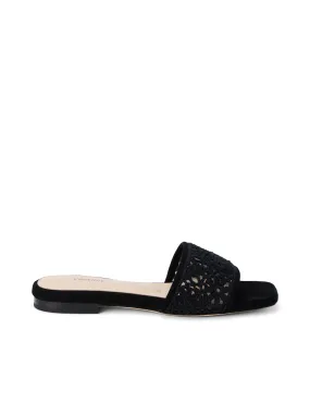 Armelle Crochet Slide Sandal