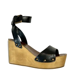 ASH Women's •Vivian• Wood Platform  Sandal