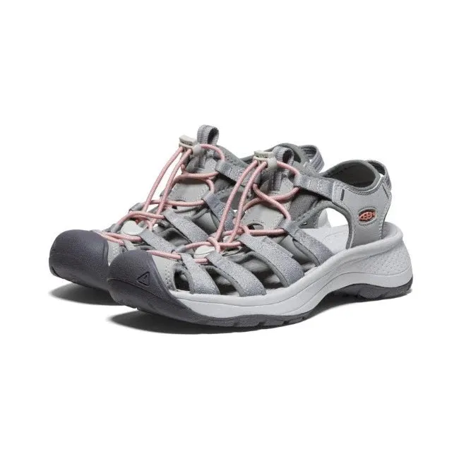 Astoria West Sandal Grey/Coral