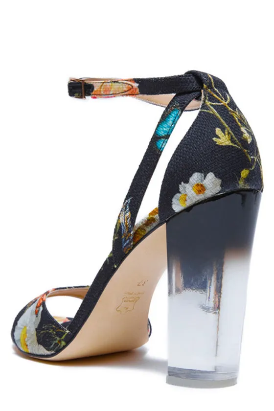 Ava Tuileries Printed Sandal