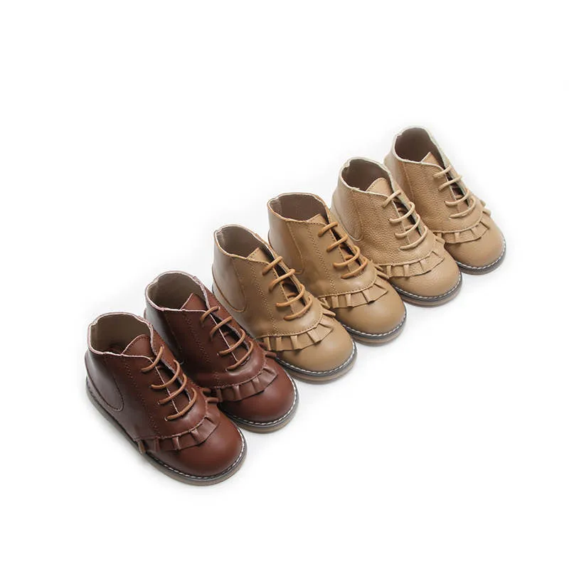 Baby, Toddler & Kids Boots - Alex in Beige