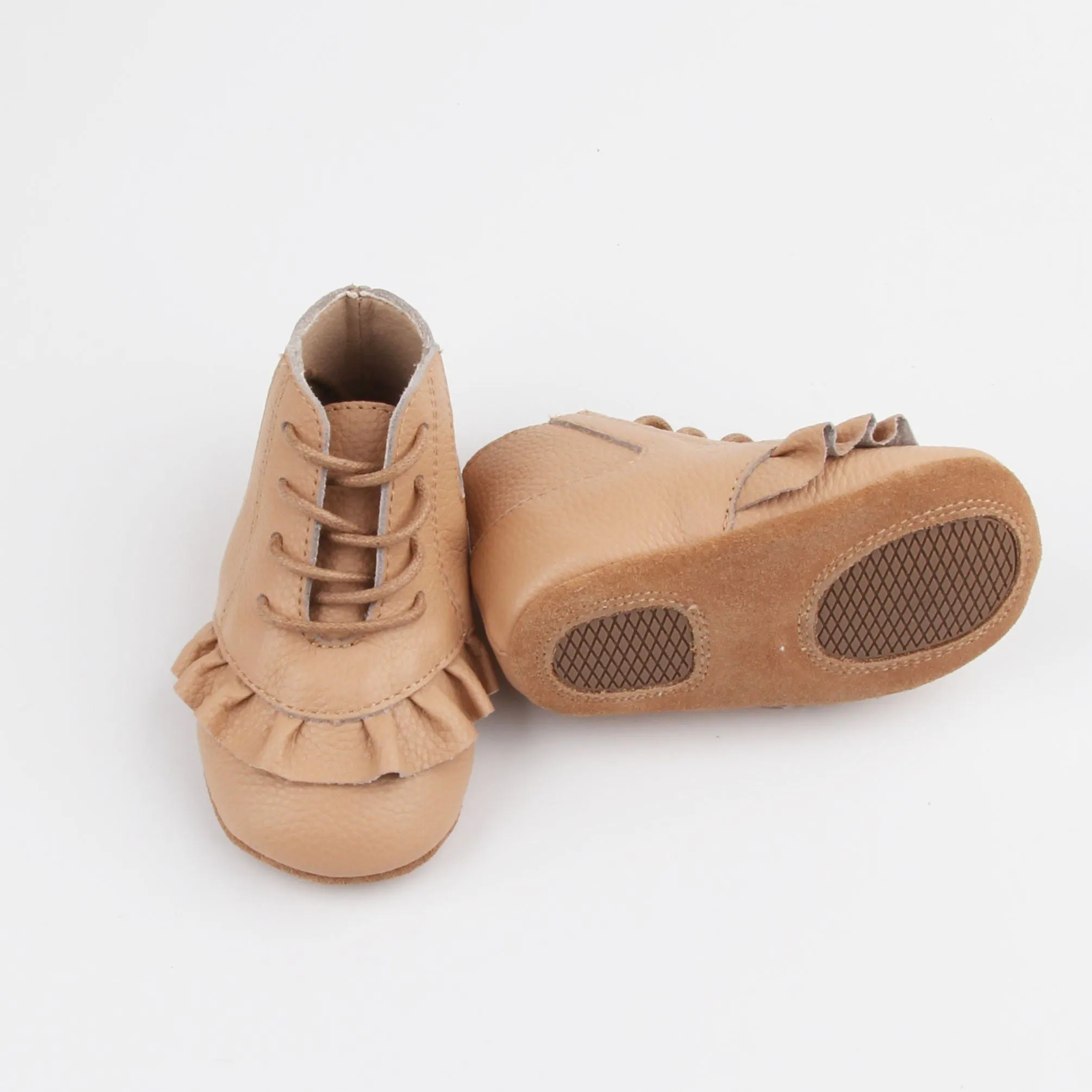 Baby, Toddler & Kids Boots - Alex in Beige