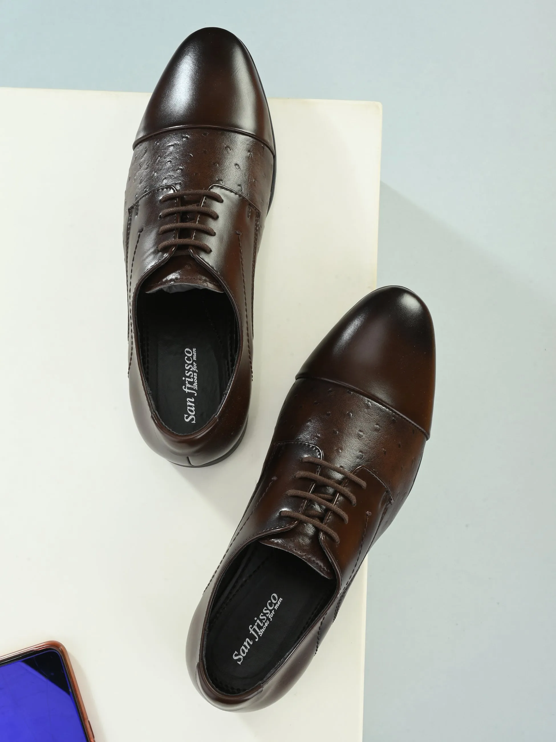 Beacon Brown Oxford Shoes