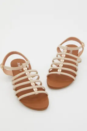 Beige Strappy Sandal