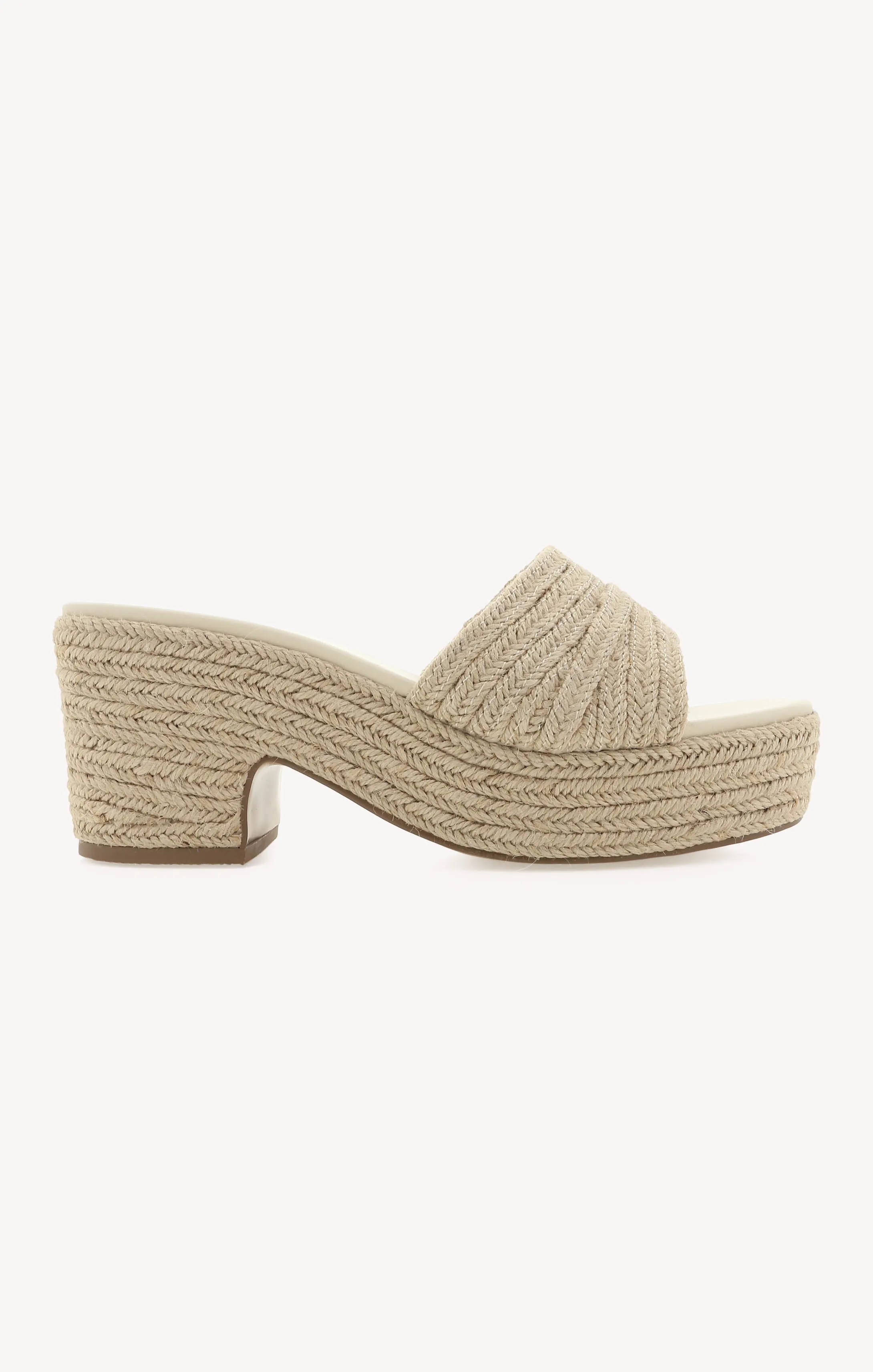 Billini Braylee Platform Sandal ~ Natural Rope