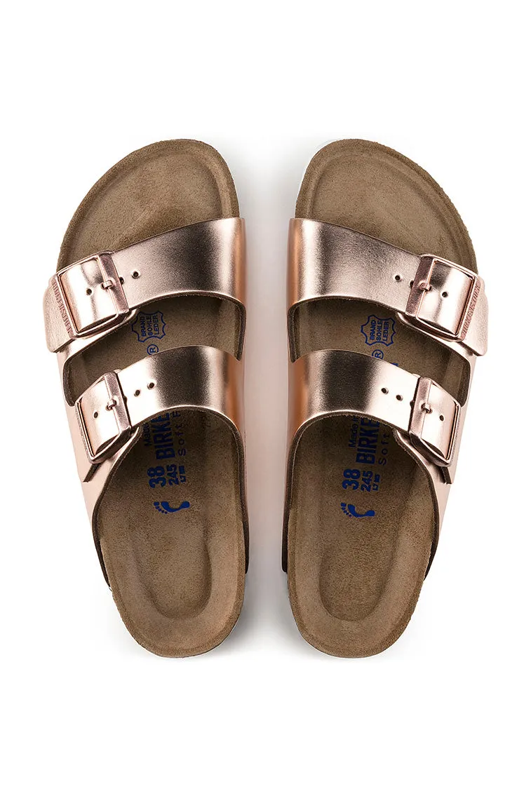 Birkenstock Arizona Metalic Two-Strap Sandal