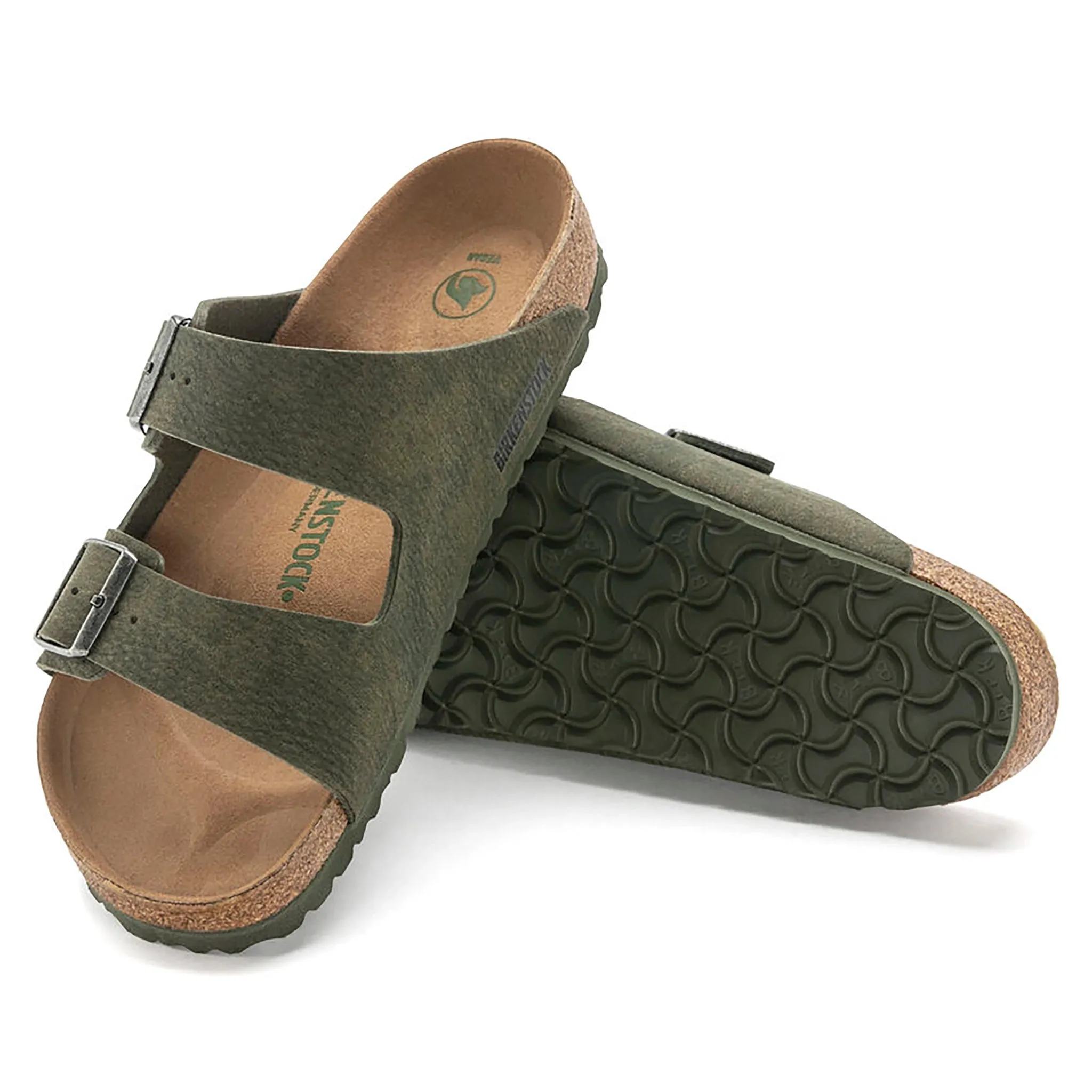 BIRKENSTOCK Arizona Sandal - Vegan Desert Dust Thyme