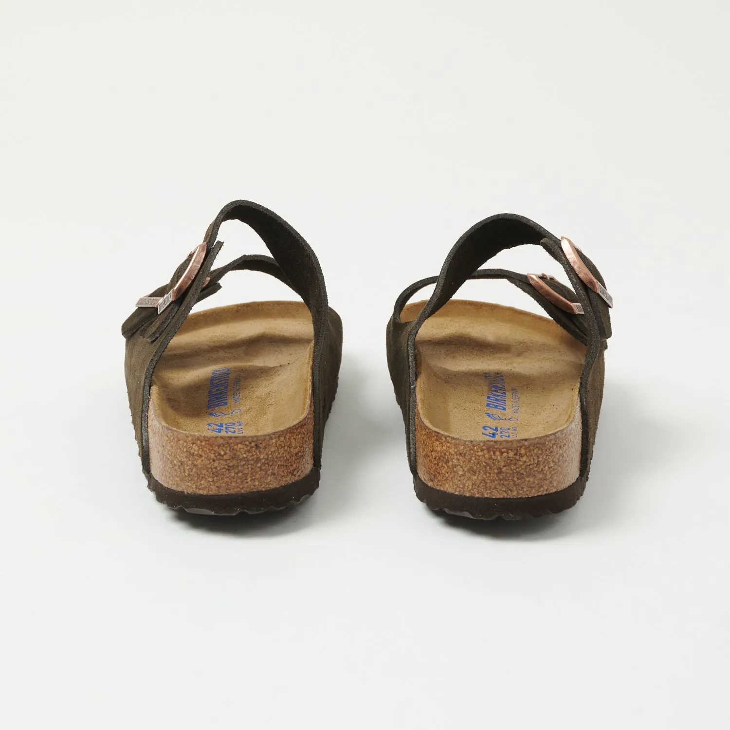 Birkenstock Arizona Suede Leather Sandal - Mocha