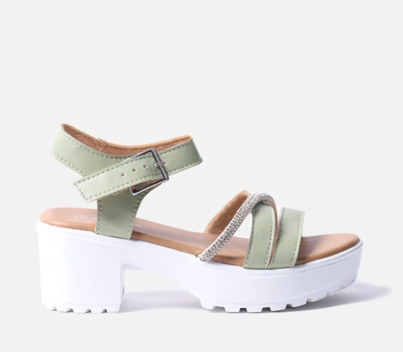 Block Heel Sandal