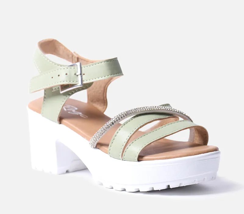 Block Heel Sandal