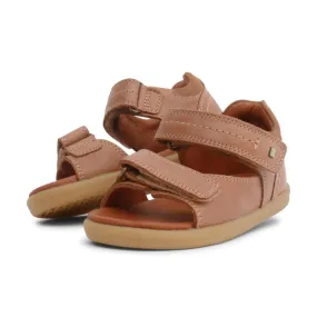 Bobux IWalk Driftwood Sandal Caramel Open Toe 633606A