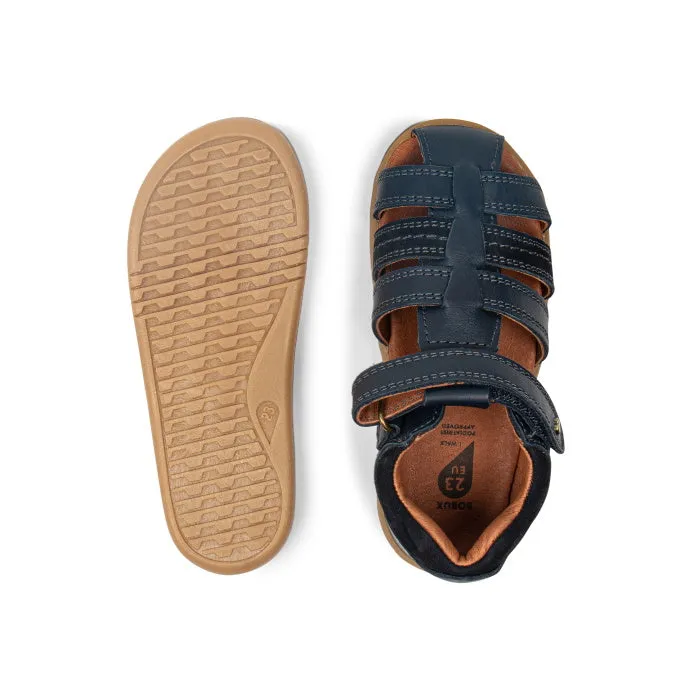 Bobux iwalk Roam Sandal Navy Closed Toe 626008A