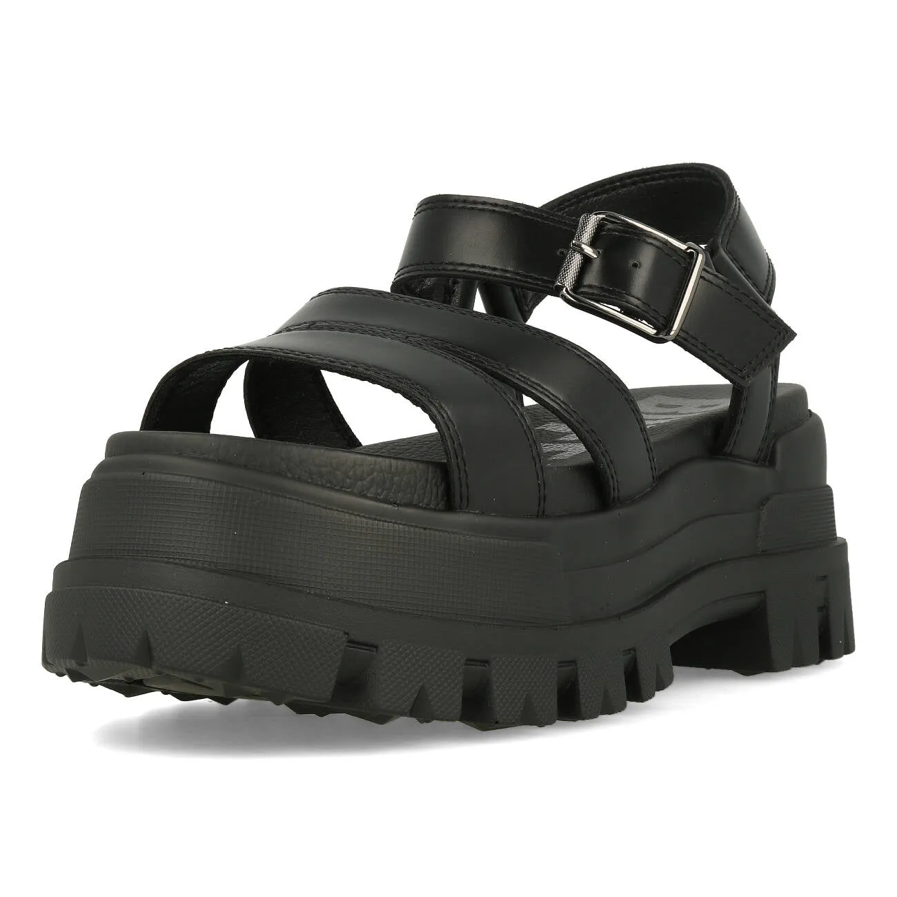 Buffalo Aspha TS Sandal Damen Vegan Nappa Black