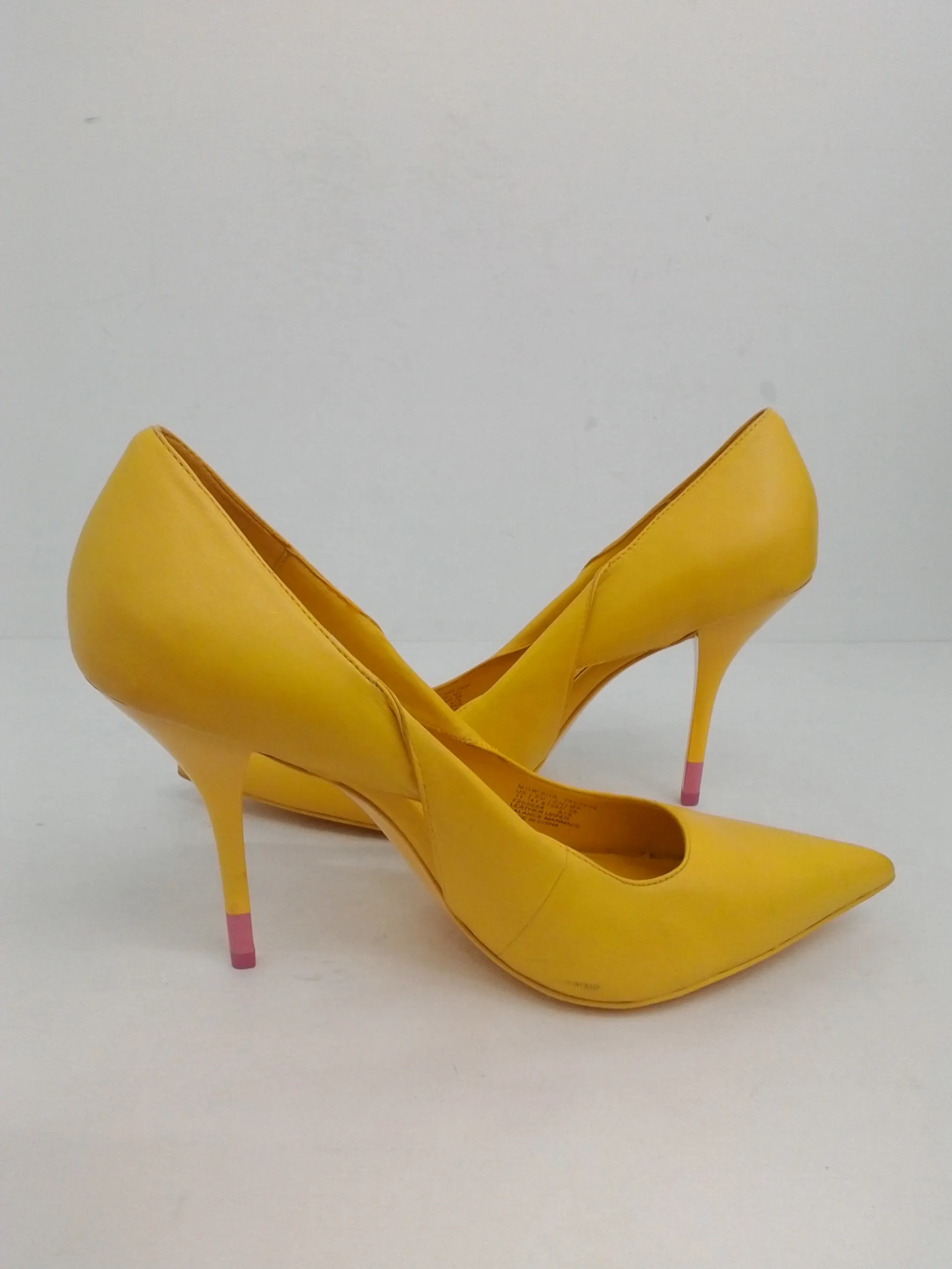 Calvin Klein Women's Monisha Yellow Heel Size 11