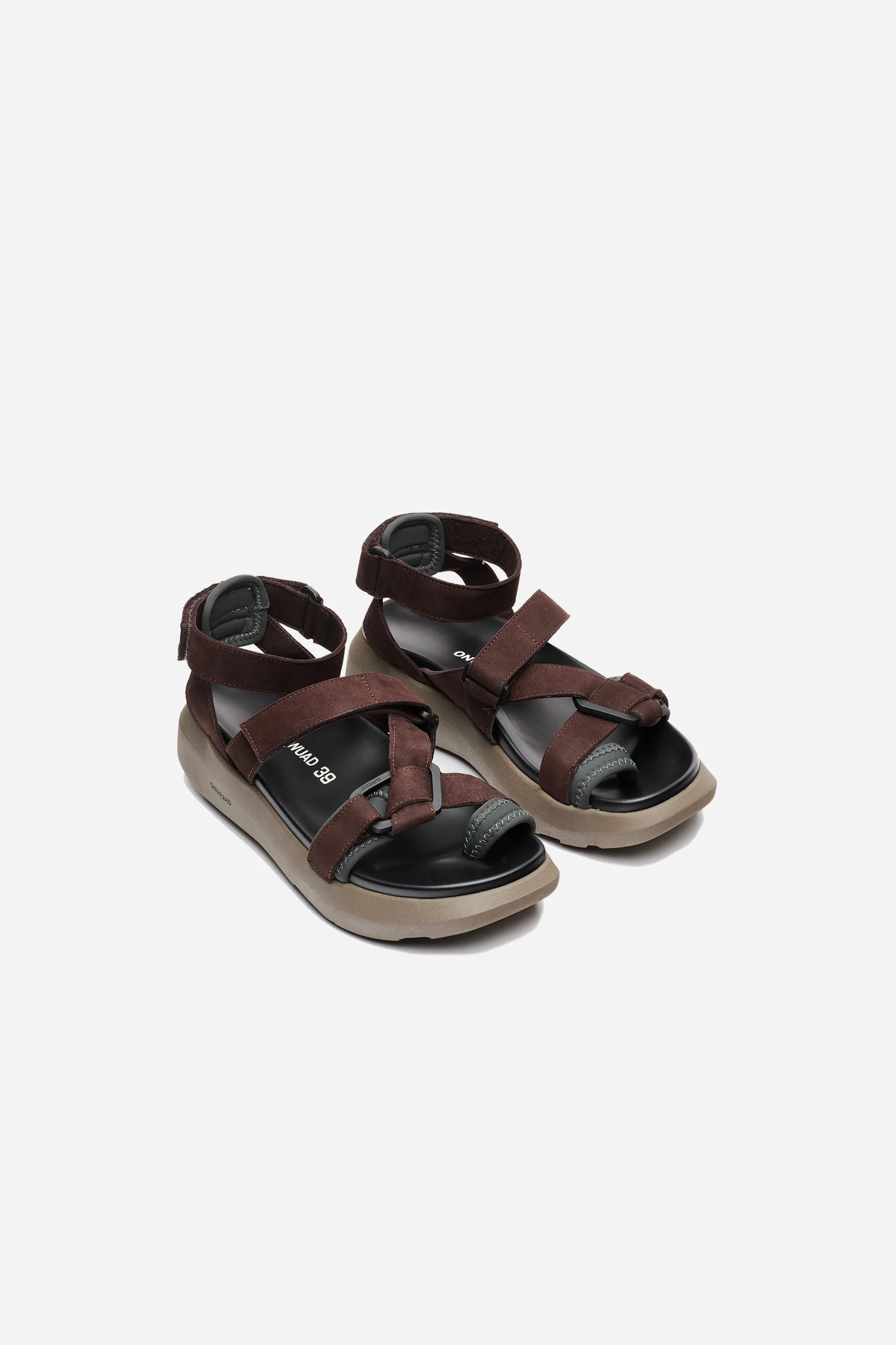 Cicca Leather Sandal Choc