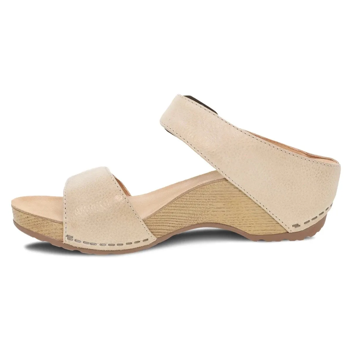 Dansko Tanya Sandal - Linen Milled Burnished