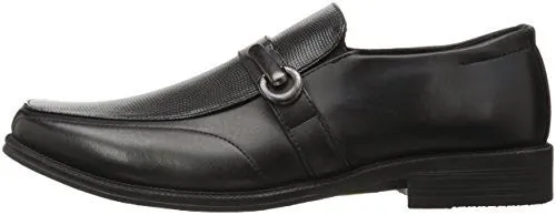 DEER STAGS MEN'S LANCASTER SLIP-ON LOAFER, BLACK, 9.5 M US