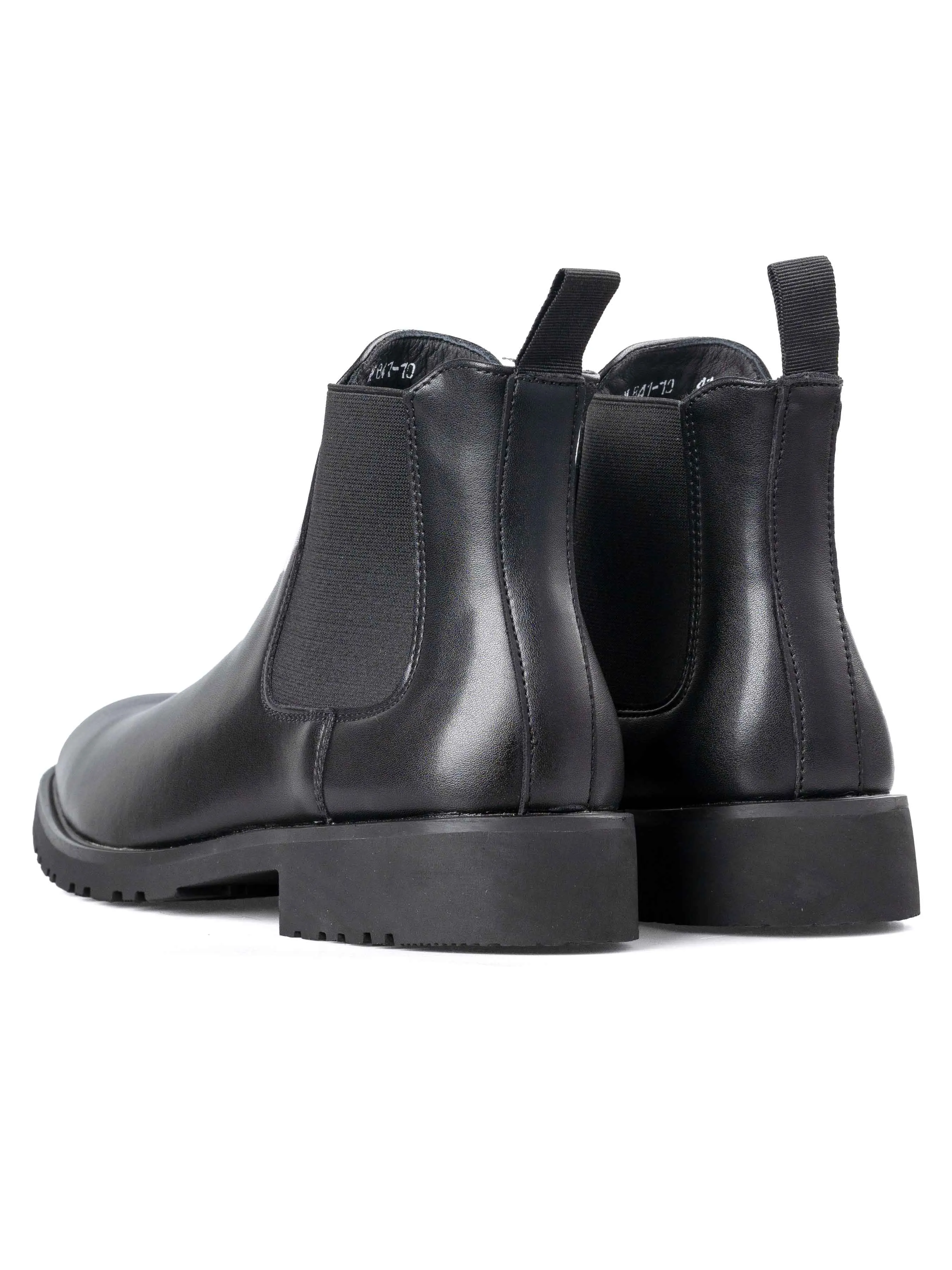 Dex Chelsea Boots - Solid Black (Flexi-Sole)