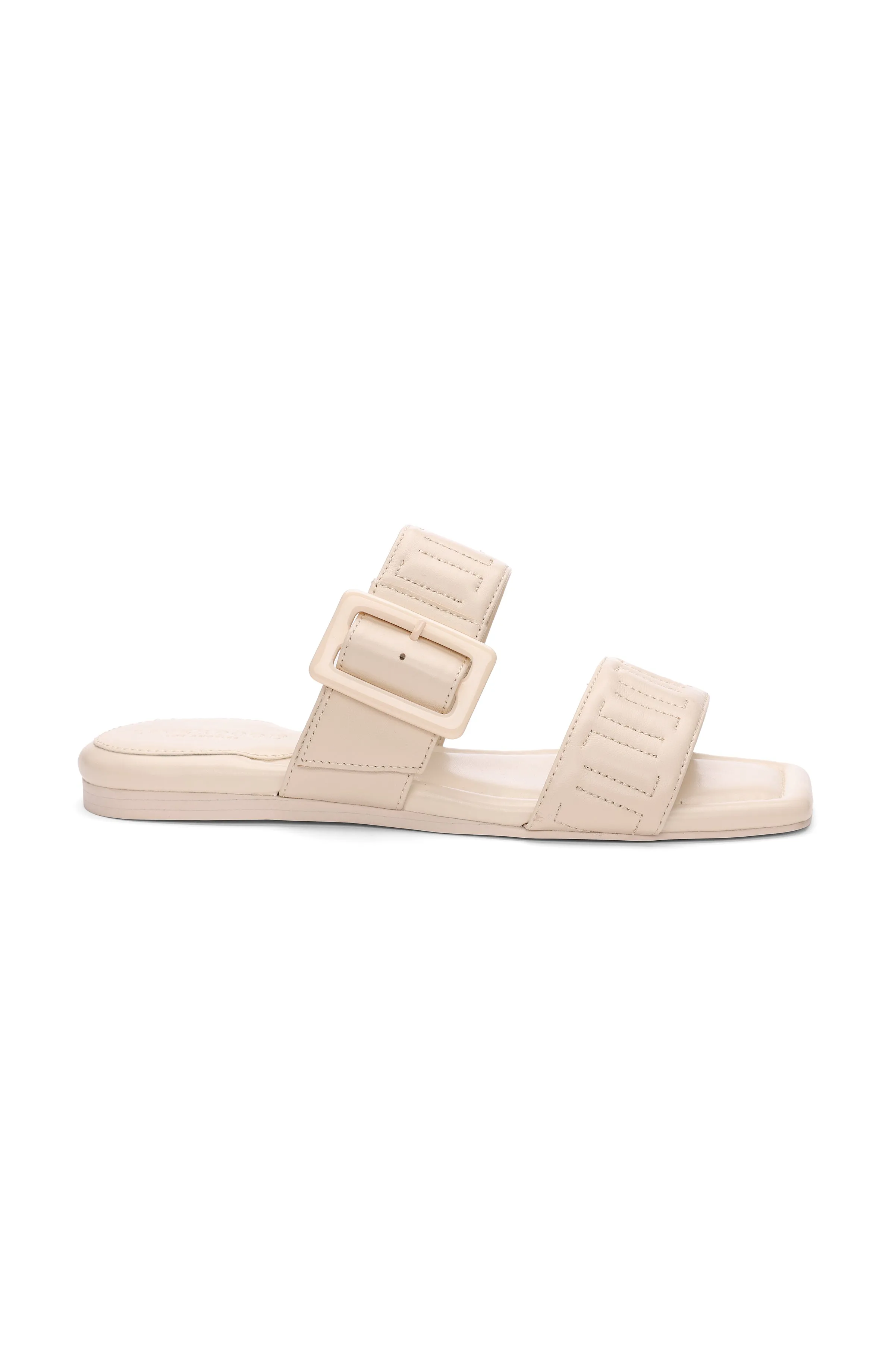 DOWNTOWN LOGO STITCH SANDAL