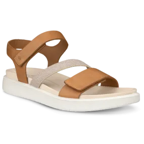 Ecco Flowt Strap Sandal - Lion