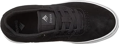 EMERICA LOW VULC YOUTH - BLACK/WHITE/GUM