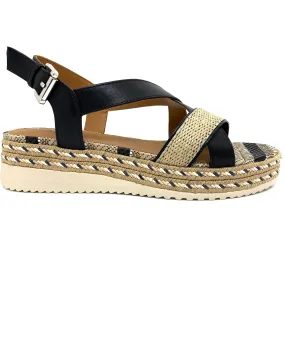 Geox Eolie Ladies Flatform Sandal