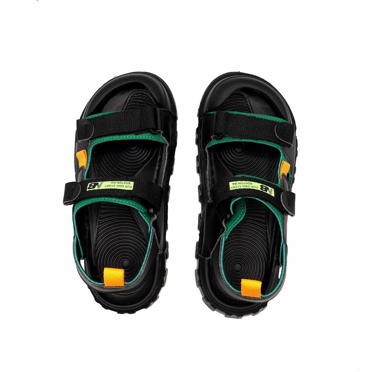 Green Casual Sandal B30193