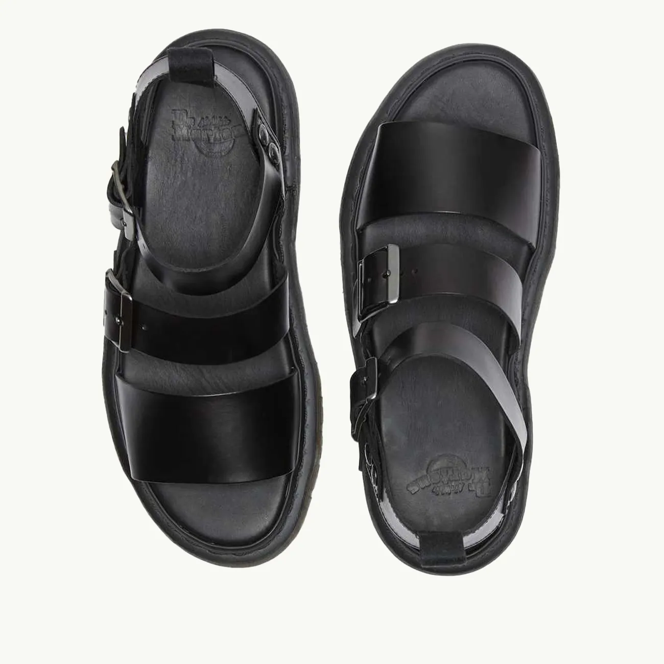 Gryphon Strap Sandal - Black Brando