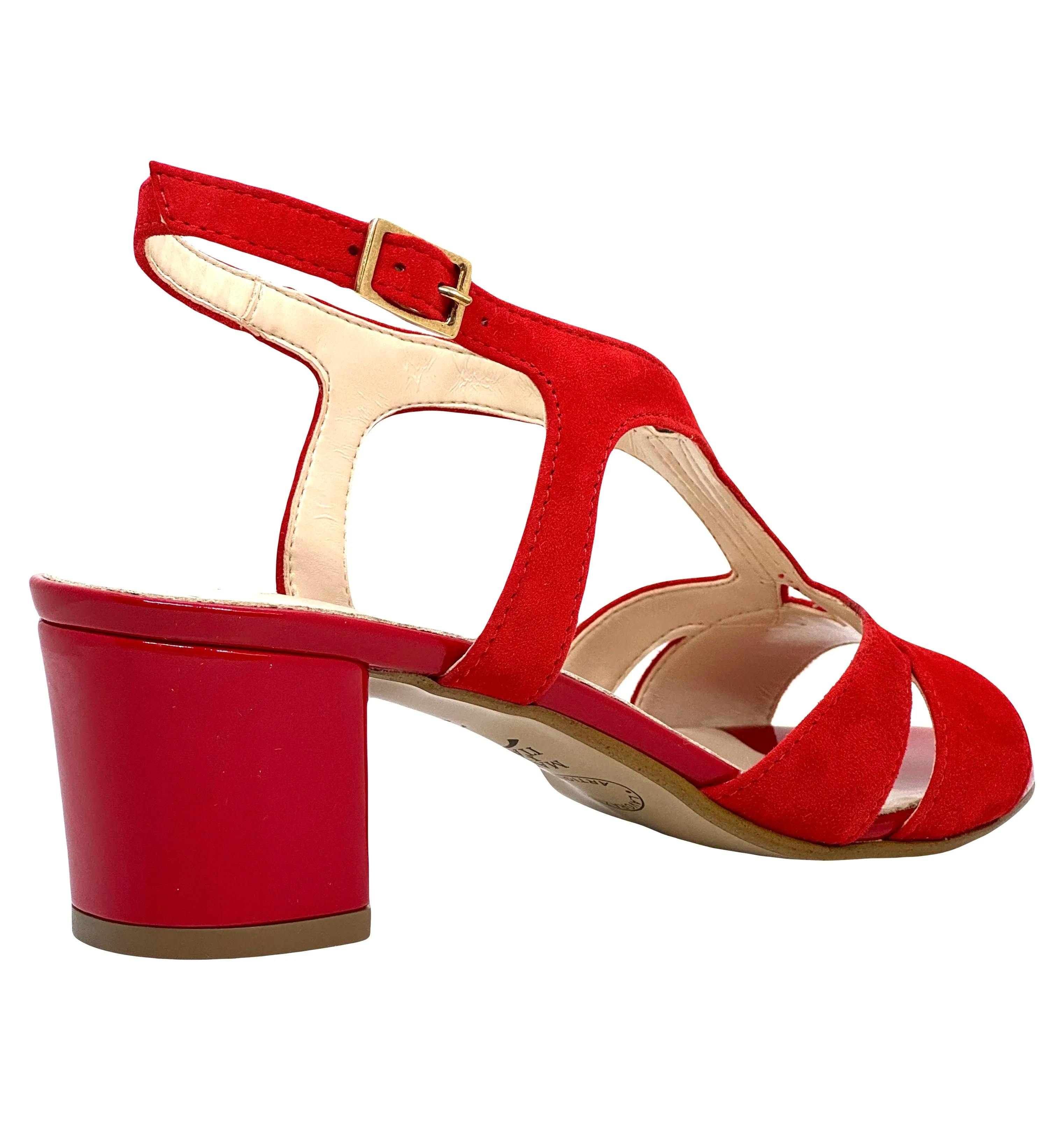 HB Ladies Block Heel Strappy Sandal