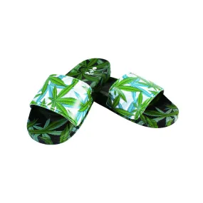 Himpy Slides - Mens Forbidden Green Moss Sandal - 1 Pair Per Pack