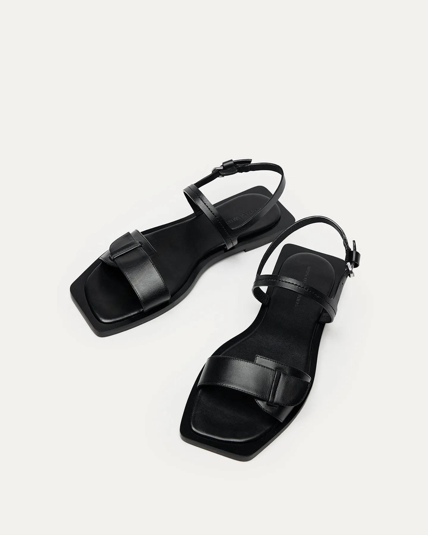 Holton Smooth Leather Flat Sandal