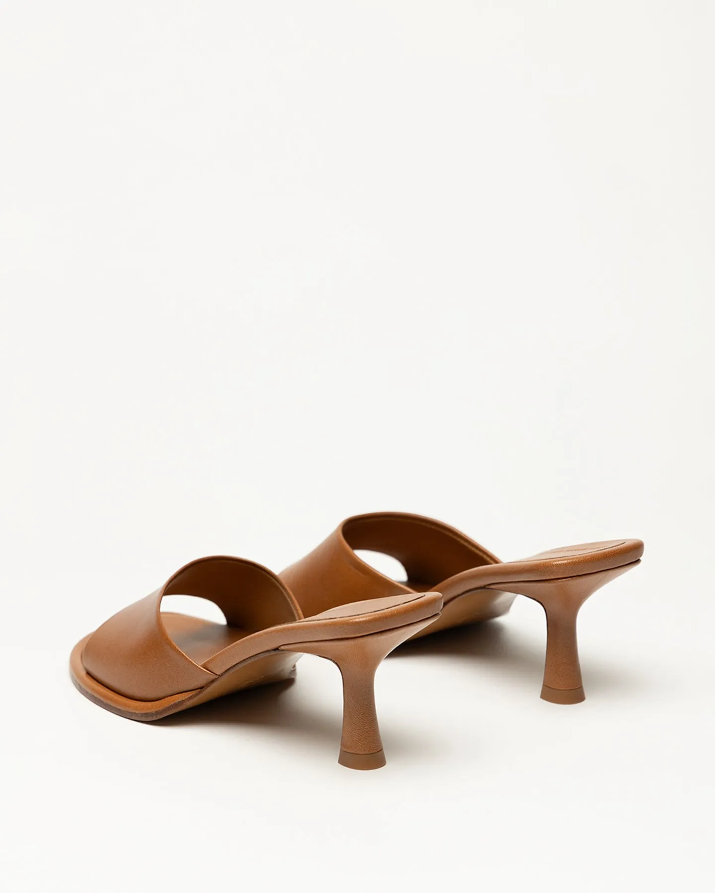 Holton Smooth Leather Heel Sandal